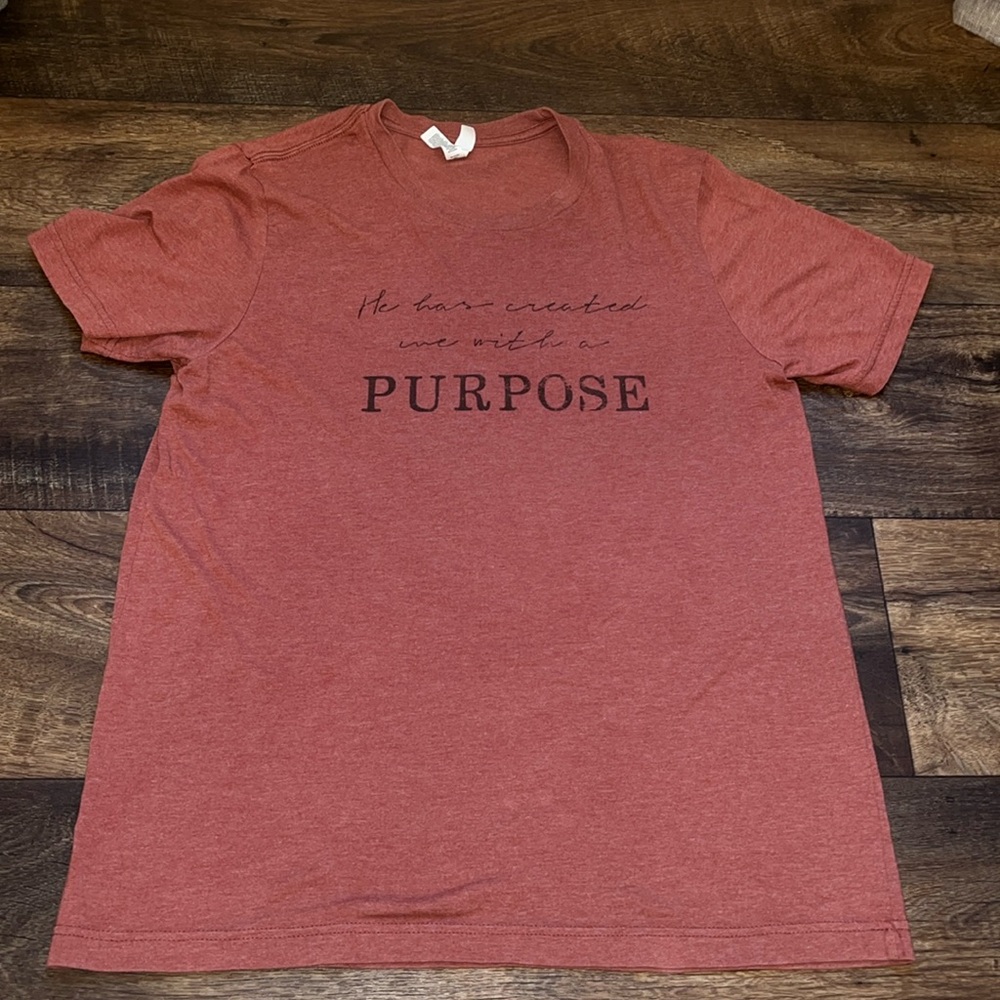 Bella+canvas red tee